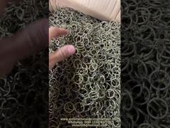 ดูเหตุผลที่เลือกผ้าม่านตาข่ายวงแหวนโซ่ทองแดง ผ้าม่านภายใน 10มม