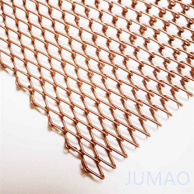 โรมบิกฮอลล์ ทองเหลือง สาย Mesh ผ้าม่านตกแต่งเพดาน