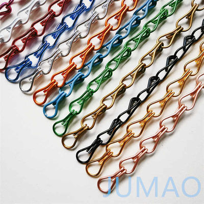 ช่องประตูโลหะหนัก ผ้าม่านโซ่ 1.5mm-2mm สาย