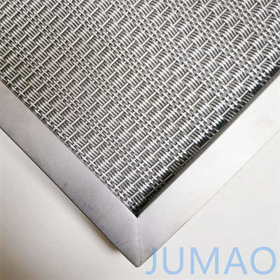 สแตนเลส Pallet Wire Mesh Room Divider เหล็กหลอม