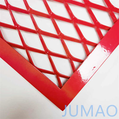 อลูมิเนียมสกัด EML Mesh สถาปัตยกรรม 4x8 โลหะ Mesh Sheets