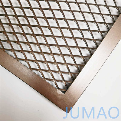 แผ่นเพชรขยาย Mesh ขยายเหล็ก Grill Grate สําหรับทางเดิน
