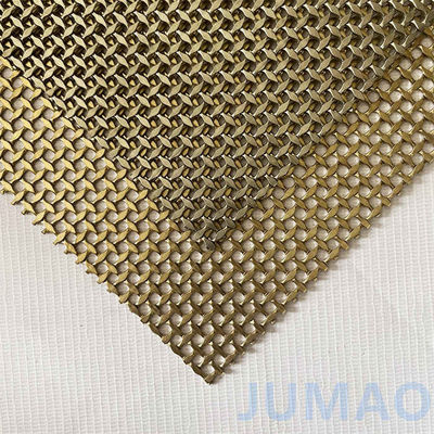 2m หน้ากว้าง สามารถปรับแต่งได้ เครื่องประดับสถาปัตยกรรม สายใย Funiture Mesh