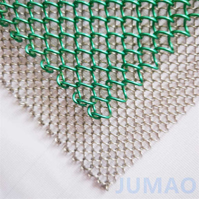 2.0 มิลลิเมตร เนื้อผ้าม่าน Mesh โลหะที่ผสมผสานได้เรียบร้อย สําหรับการตกแต่งที่หรูหรา