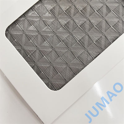 งานศิลปะประตูสมัยใหม่แบบโลหะ Mesh ด้วยการส่งแสง 20%