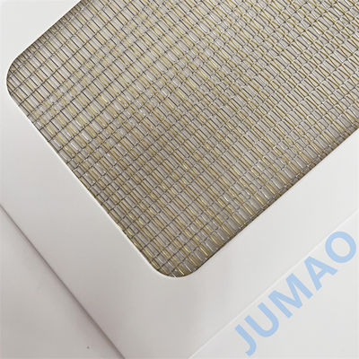 ตัวเลือกการปรับแต่งกระจก Mesh Laminating สีสําหรับ Metal Mesh Interlayer