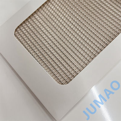 Copper Fabric Mesh Laminated Glass External Facade With Customized Patterns ผนังผนังผนังผนังผนังผนังผนัง