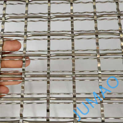 Architect Design Arts Decorative Wire Mesh Made By Stainless Steel Flat Wires