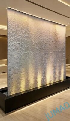 สกรีนน้ําตกจากสแตนเลสที่ทนทาน ออกแบบเพื่อเพิ่มน้ําในระบบสิ่งแวดล้อม