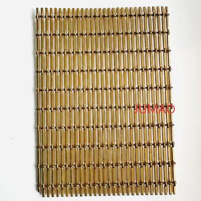 การออกแบบตกแต่งภายในตาข่ายตาข่ายสถาปัตยกรรมฉากกั้นตาข่ายโลหะที่ทนทาน