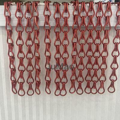 ม่านโซ่อลูมิเนียม ม่านโลหะอลูมิเนียม ม่านสแตนเลส ฉากตกแต่งอเนกประสงค์สำหรับเชิงพาณิชย์และอุตสาหกรรม