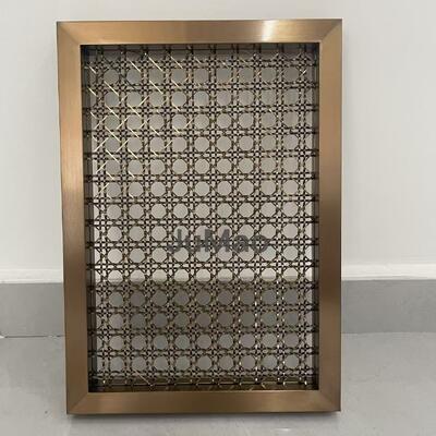 ตาข่ายโลหะตกแต่งความโปร่งใส 20 ถึง 80 เปอร์เซ็นต์ ทำจาก SS 304 316 และ 316L เหมาะอย่างยิ่งสำหรับการตกแต่งฝ้าเพดานและผนัง