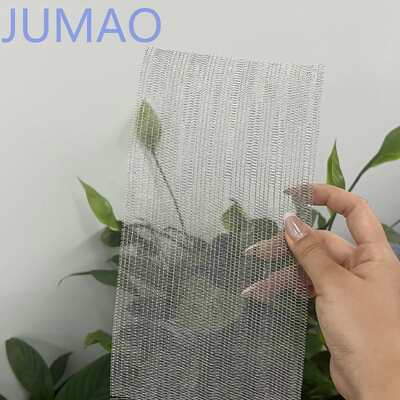 สีหลายสัญลักษณ์ Laminated Glass Mesh Divider Screen กับความหนาของแผ่น 1-3mm