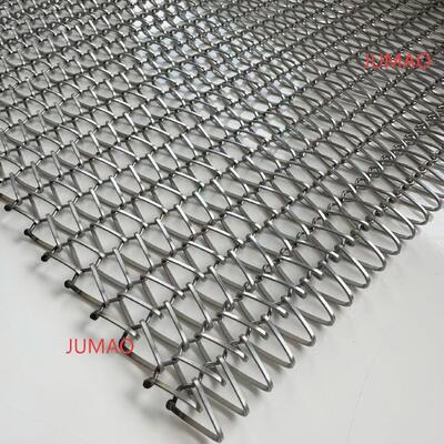 ตาข่ายโลหะตกแต่งเกลียวสถาปัตยกรรมตาข่าย 304 ผนังอาคารสแตนเลส