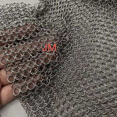 กว้างภายนอก 38mm ถึง 30mm ผ้าม่าน Mesh ประดับ เหมาะสําหรับโครงการออกแบบภายในและการติดตั้งสถาปัตยกรรม